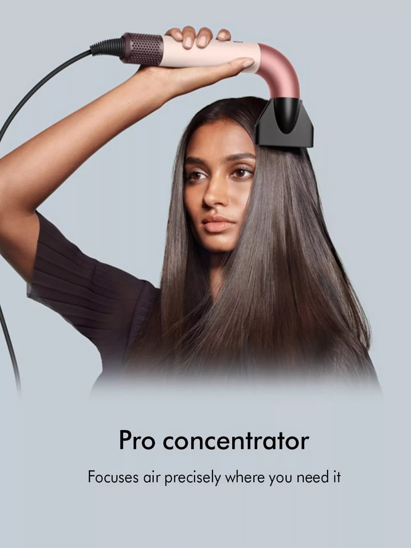 Dyson Supersonic r Straight+Wavy Hair Dryer Ceramic/Pink