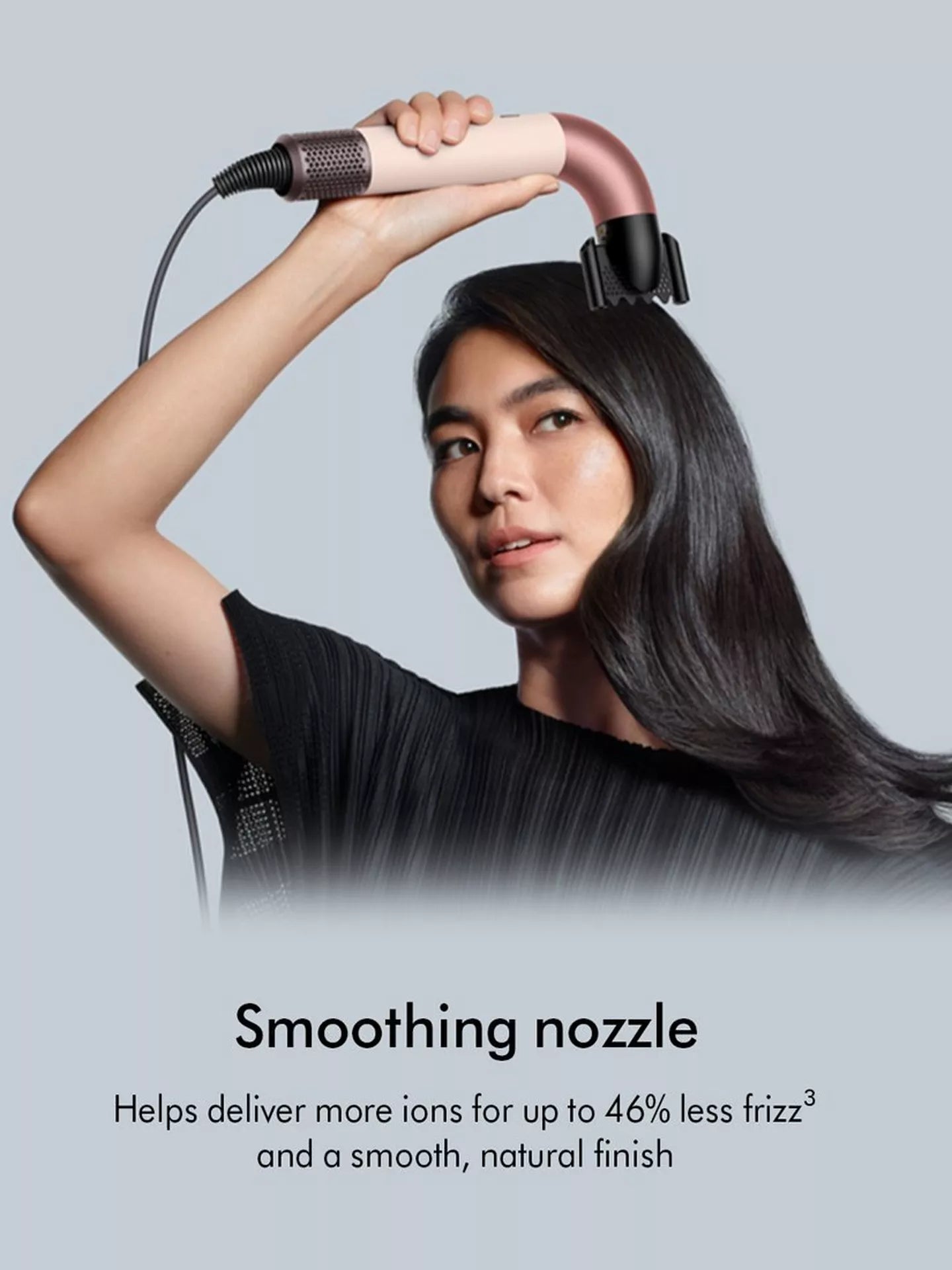 Dyson Supersonic r Straight+Wavy Hair Dryer Ceramic/Pink