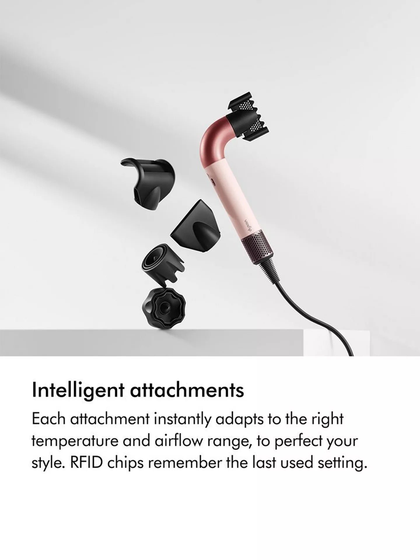 Dyson Supersonic r Straight+Wavy Hair Dryer Ceramic/Pink