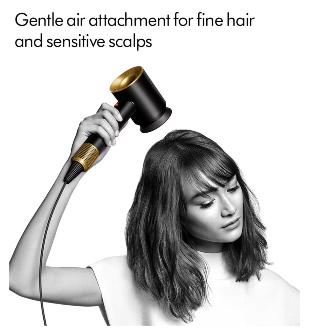 Dyson Supersonic Hair Dryer Onyx/Gold