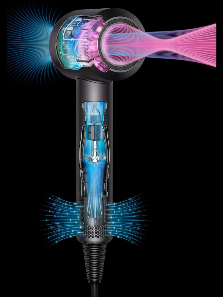 Dyson Supersonic Hair Dryer Iron/Fuchsia