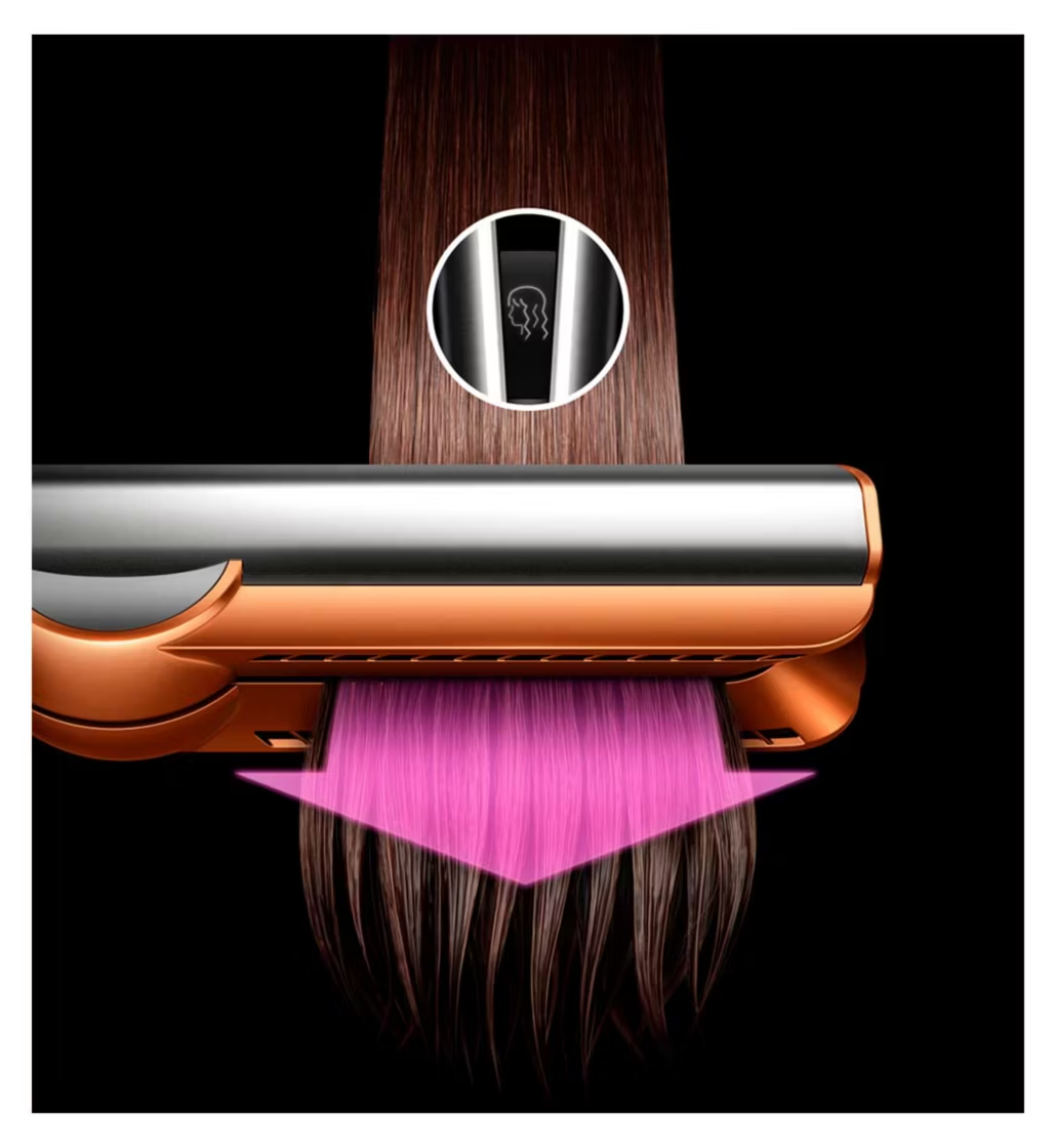 Dyson Airstrait Hair Straightener Strawberry - Bronze/Blush Pink