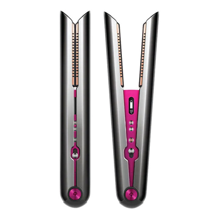 Dyson Corrale Cord-Free Hair Straighteners - Nickel/Fuchsia